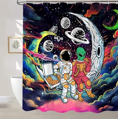 Stellar Space Shower - Funny Astronaut Dessert Roll 60x72