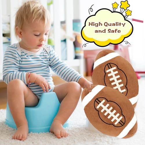 soft 12-inch football plush pillows for adults and kids
