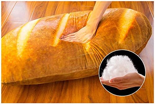 BFS3D Simulation Bread Shape Plush Pillow Home Decor