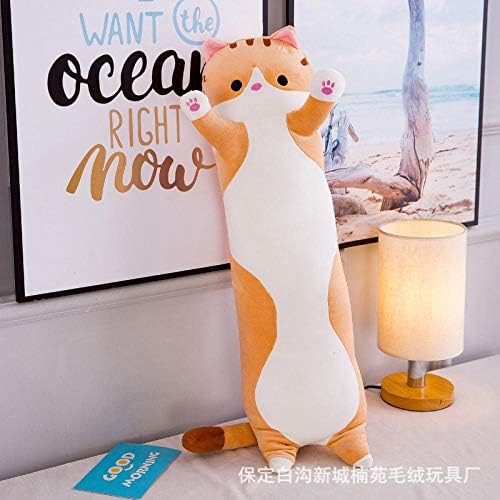 123Arts Cat Soft Plush Pillow for Kids