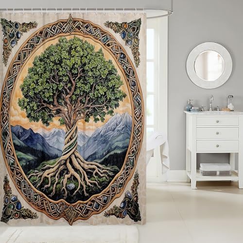 Tree of Life Shower Curtain