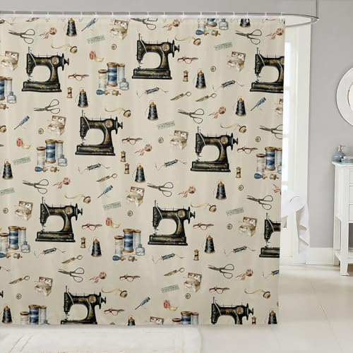 Sewing Eco Bathroom Curtain