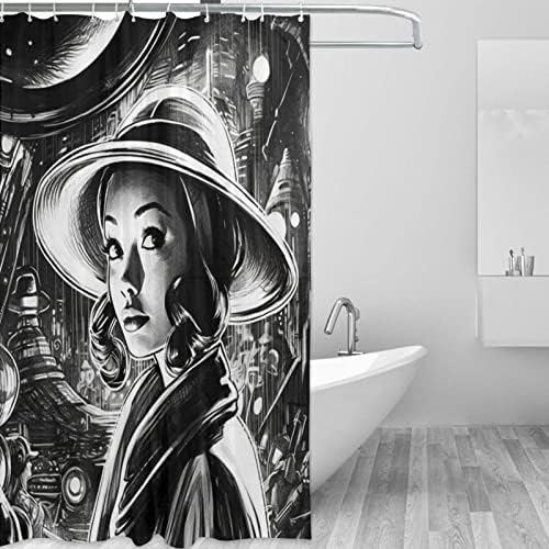 Hygge Bohemian Bathroom Shower Curtain