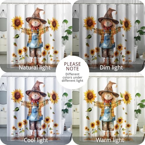 Fall Cool Scarecrow Bath Set - 62x72