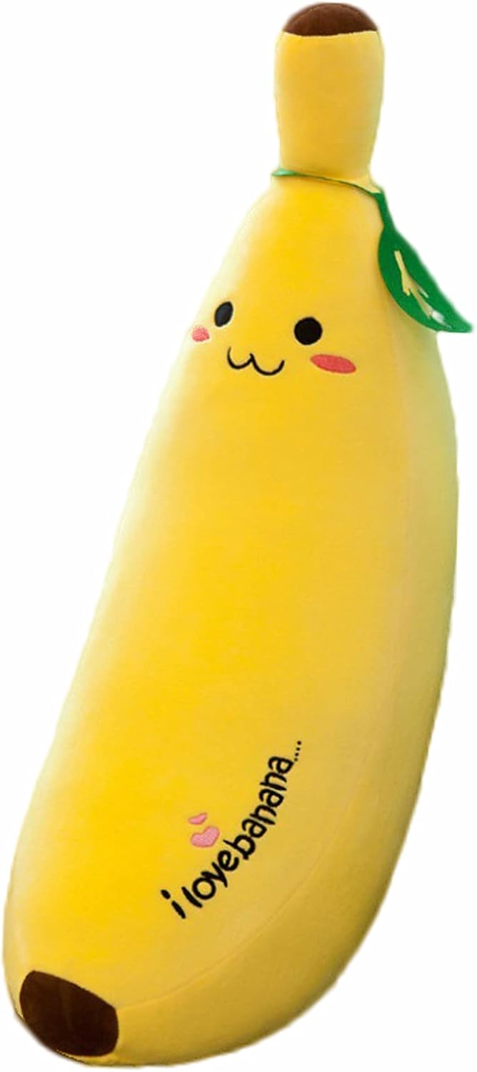 Cute Banana Plush Pillow Stuffed Animal for Kids