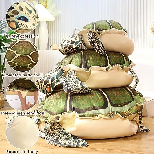 Turtle Shaped Stress Reliever Yuthsona Wearable Plush