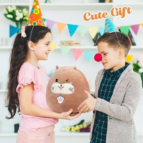 Cute Otter Plush Pillow Soft Cuddling Companion