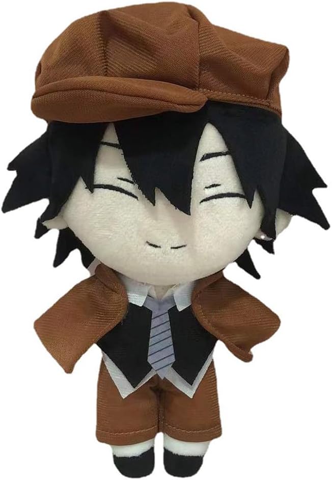 JCvCX Brown Hair Boy Plush Pillow