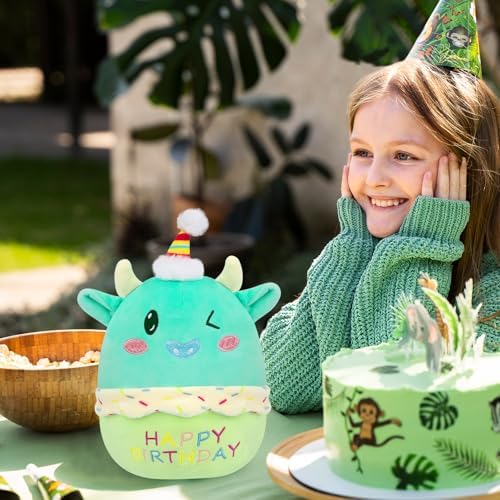 11 Green Cow Plush Toy