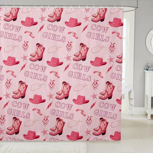 Western Cowgirl Bathroom Curtain Set Truly Modern Posh