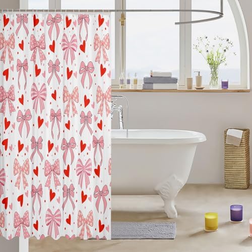Dazzling Princess Shower Curtain with 12 Hook and Loop Fasteners