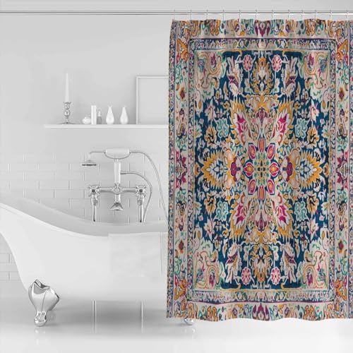 Picpeak Shower Curtain Set - 3D Print Style
