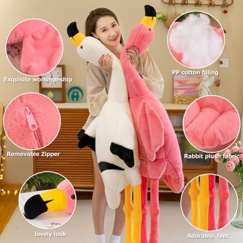 Pink Flamingo Plush Pillow Gift