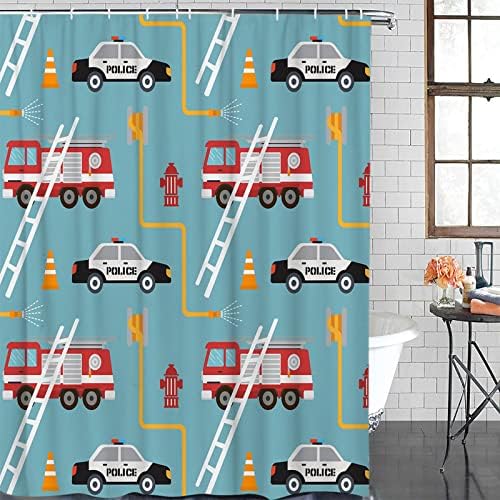 Sunteeny 72 Inch Waterproof Shower Curtain with Hooks