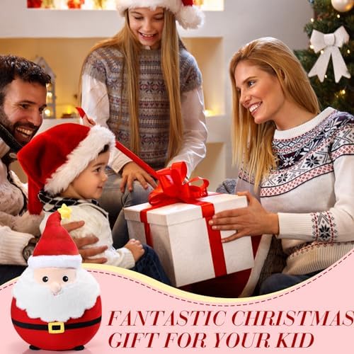 Huwena Christmas Santa Plush Pillow Soft Cuddly for Relaxation
