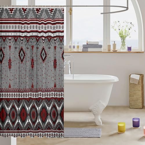 Feelyou Southwestern Ethnic 72-inch Shower Curtain