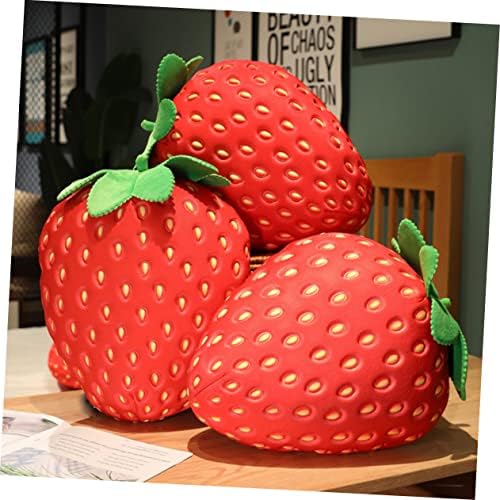 Kisangel Stuffed Strawberry Plush Pillow