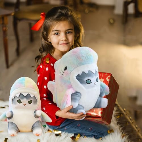 Kawaii Shark Plush Toy for Kids