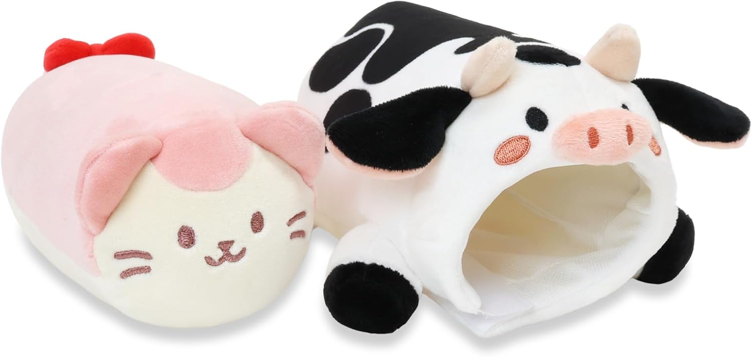 Anirollz Furry Animal Plush Pillow