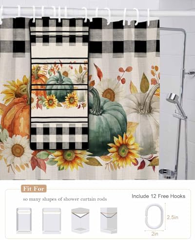 Luxurious Mesh Shower Organizer with 10 Pockets and Waterproof Fabric
