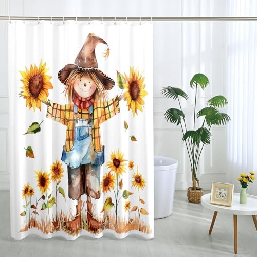 Fall Cool Scarecrow Bath Set - 62x72