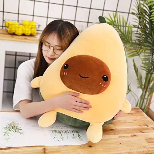 Giant Hairball Avocado Plush Pillow for Kids