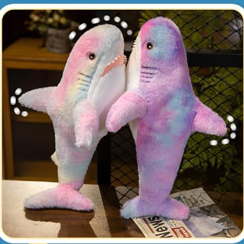 DongAi Plush Shark Pillow Safe and Cute for Kids