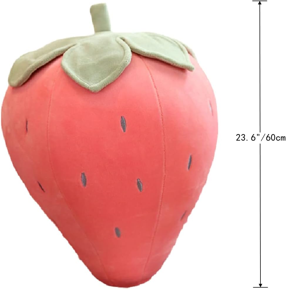Cute Strawberry Stuffed Pillow for Kids