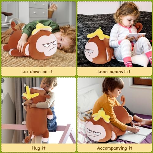 Achwishap Monkey Plush Pillow