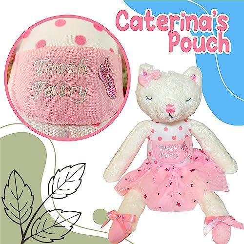 Caterina Cat Tooth Fairy Pillow for Girls
