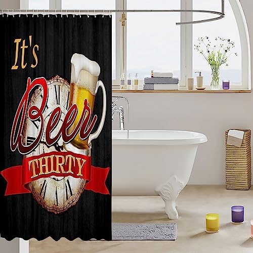 Castler FairyCheer Beer Bath Curtain