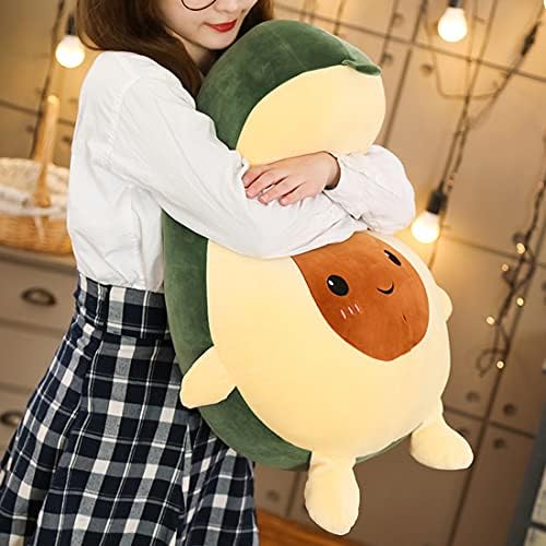 Giant Hairball Avocado Plush Pillow for Kids