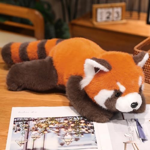 Relaxing Red Panda Plush Pillow for Kids and Adults