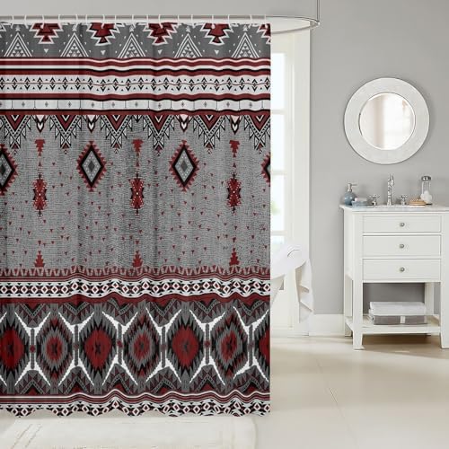 Feelyou Southwestern Ethnic 72-inch Shower Curtain