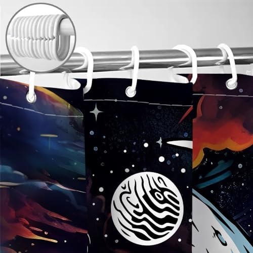 Stellar Space Shower - Funny Astronaut Dessert Roll 60x72