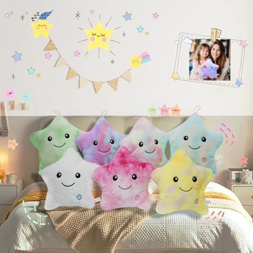 Twinkle Star Glow Pillow for Kids
