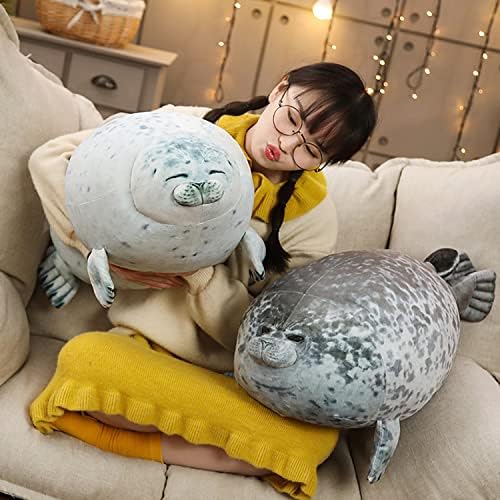EHOTONG Cute Blob Seal Pillow Fluffy Hugs for Kids