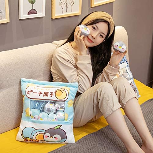Nenalayo Cute Bag of Penguin Plush Pillow