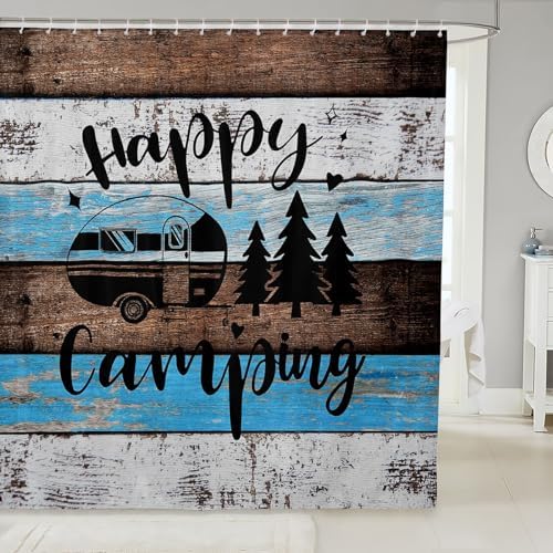 Castle Fairy RV Camper Shower Curtain Set 72x72
