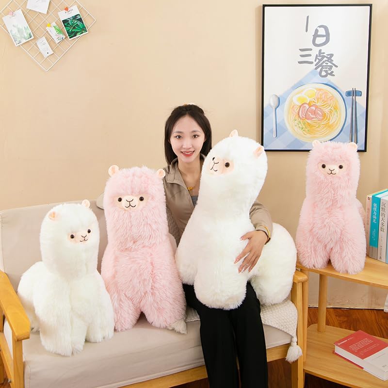 138 Alpaca Plush Pillow Kawaii Llama Soft Doll for Birthday and Gifts
