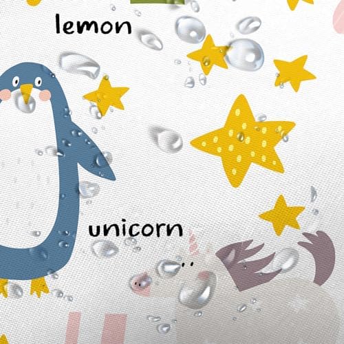ABC Learning Shower Curtain for Kids