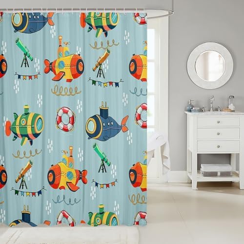 Submarine Fun in the Shower