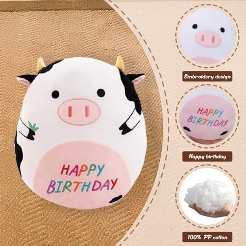 Big 145 Cow Pillow Perfect for Kids Birthdays Adorable and Cozy