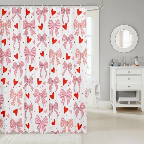 Dazzling Princess Shower Curtain with 12 Hook and Loop Fasteners