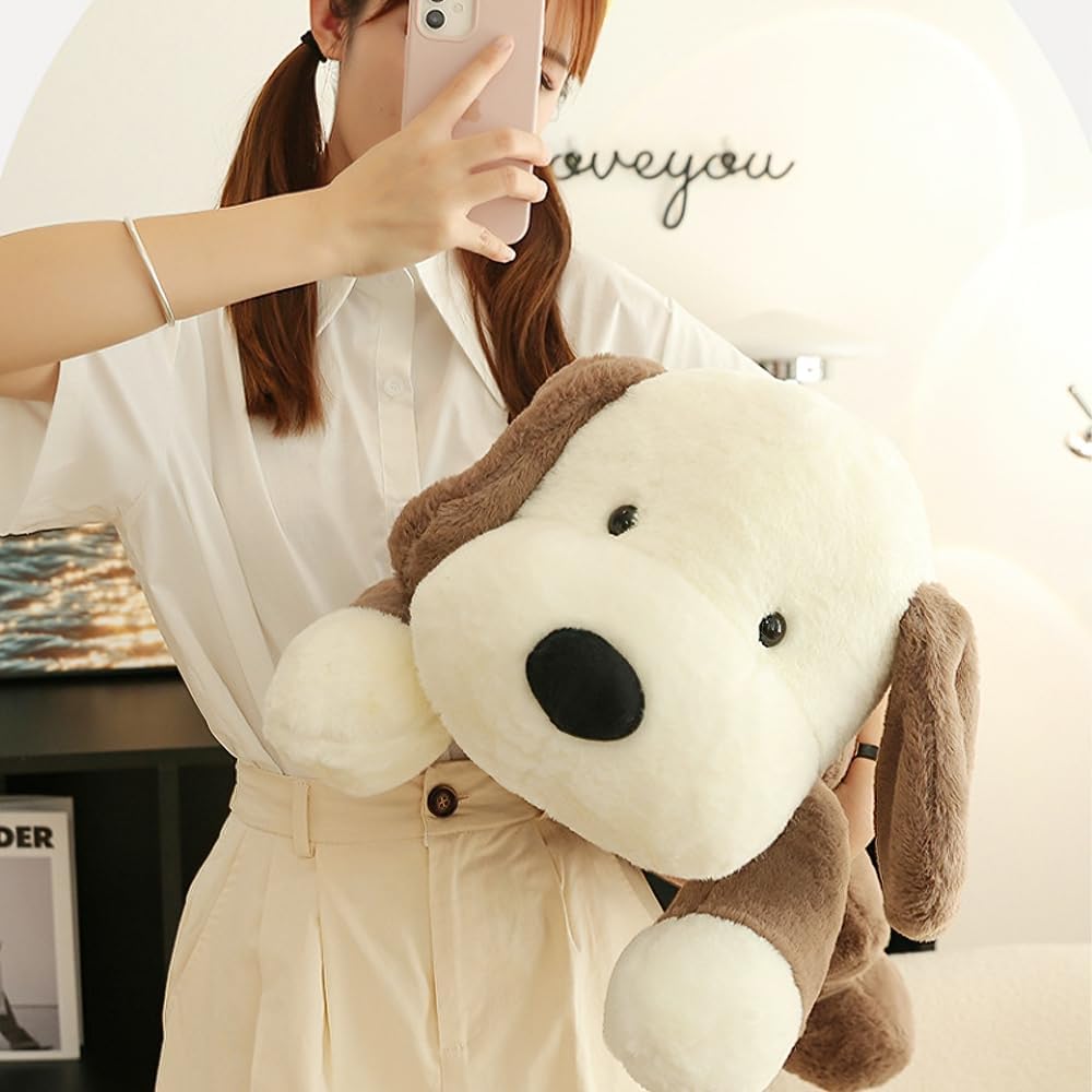 Plush Dog Pillow for Kids