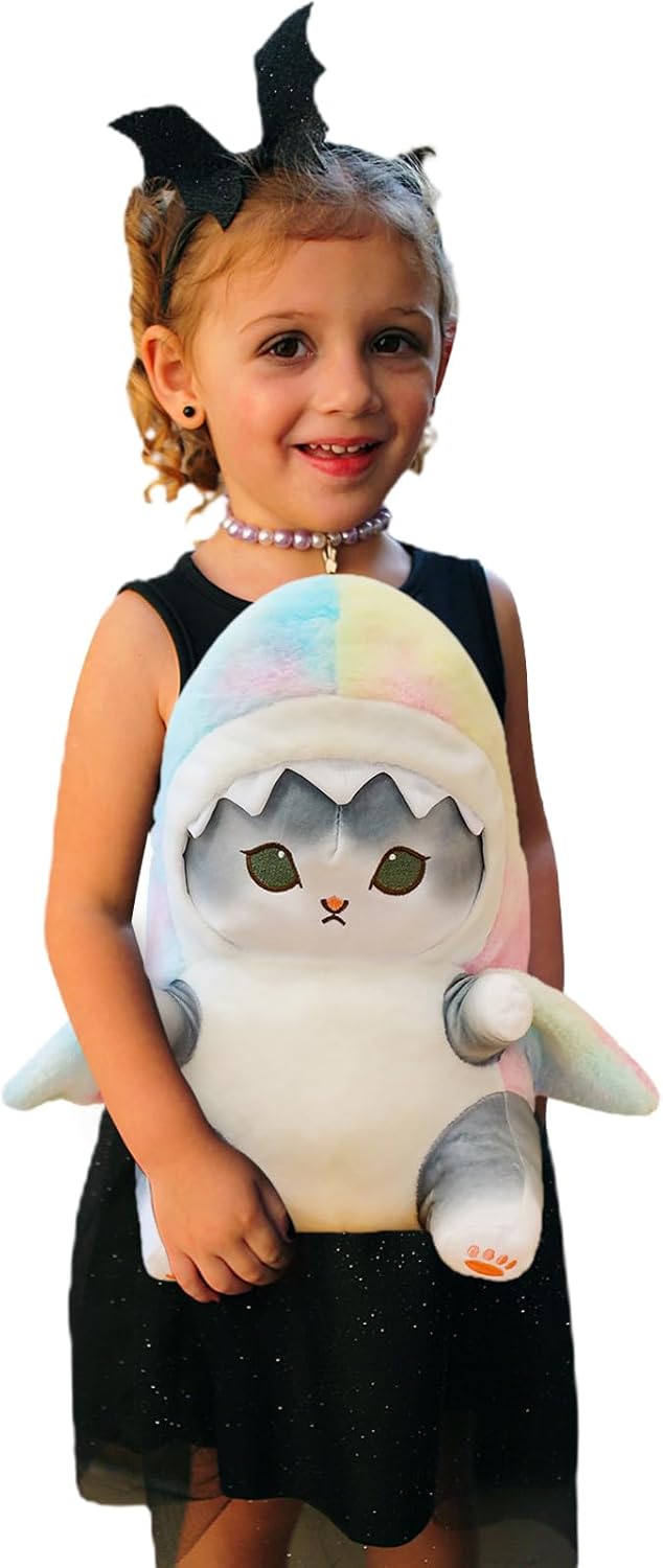 Kawaii Shark Plush Toy for Kids
