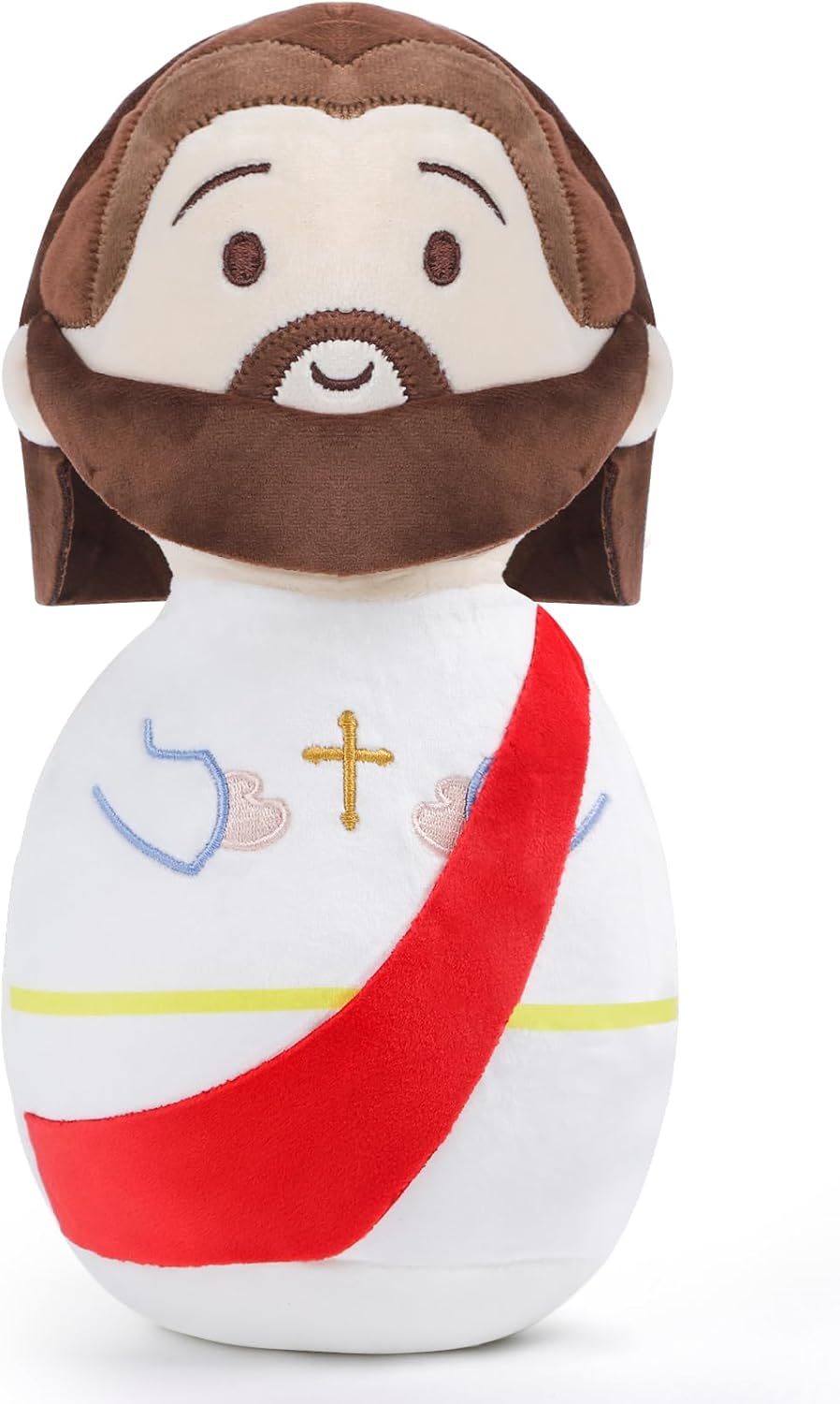 Sturdy Plush Jesus Figure for Kids 11 Inch