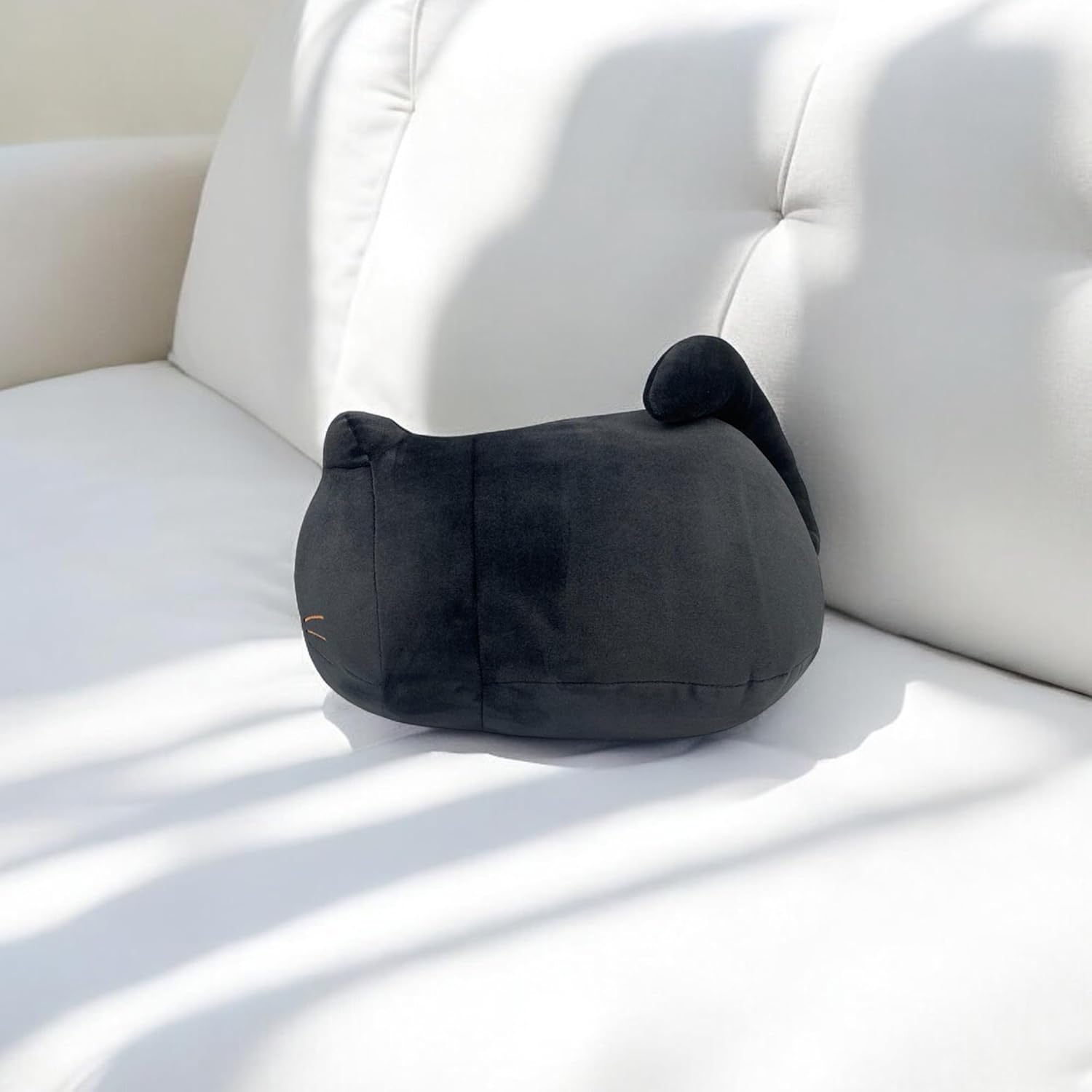 Pineapple Black Cat Plush Toy