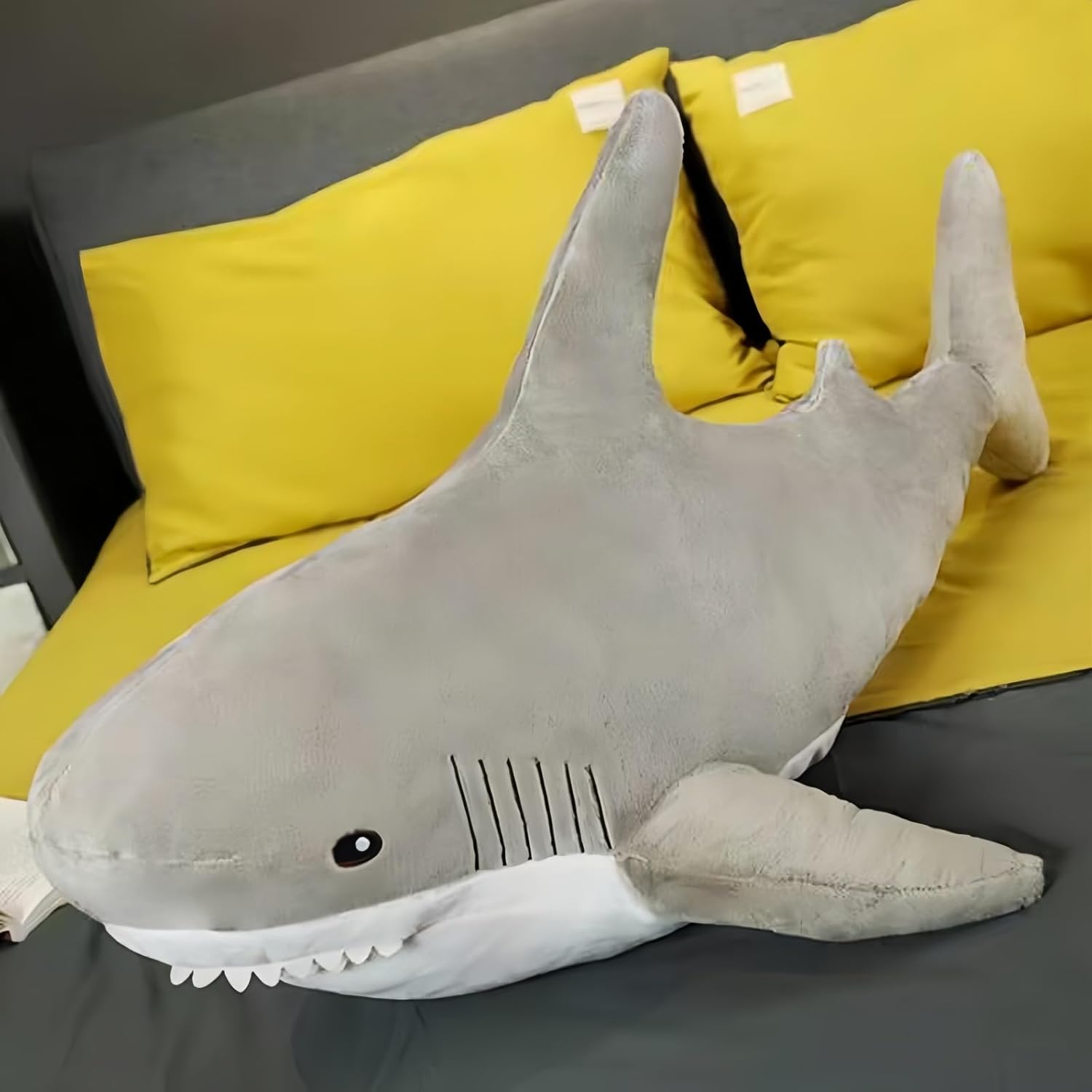 Ryttir XXL Giant Shark Plush Body Pillow