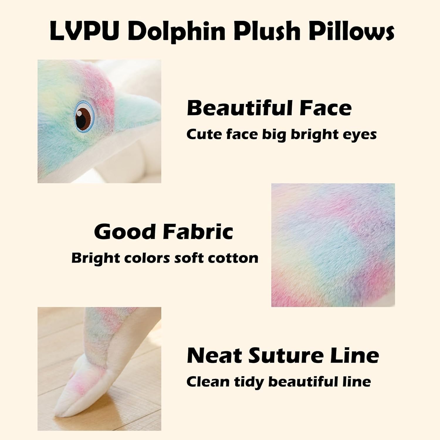 Dolphin Plush Pillow